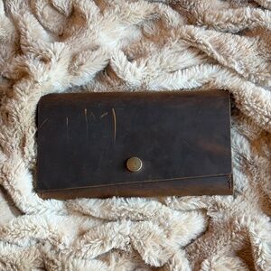 Portland Leather Rancher Wallet - Cognac